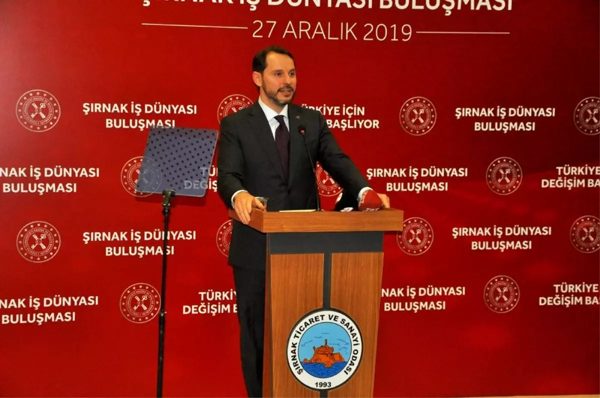 Bakan Albayrak müjdeyi Şırnak\'tan verdi