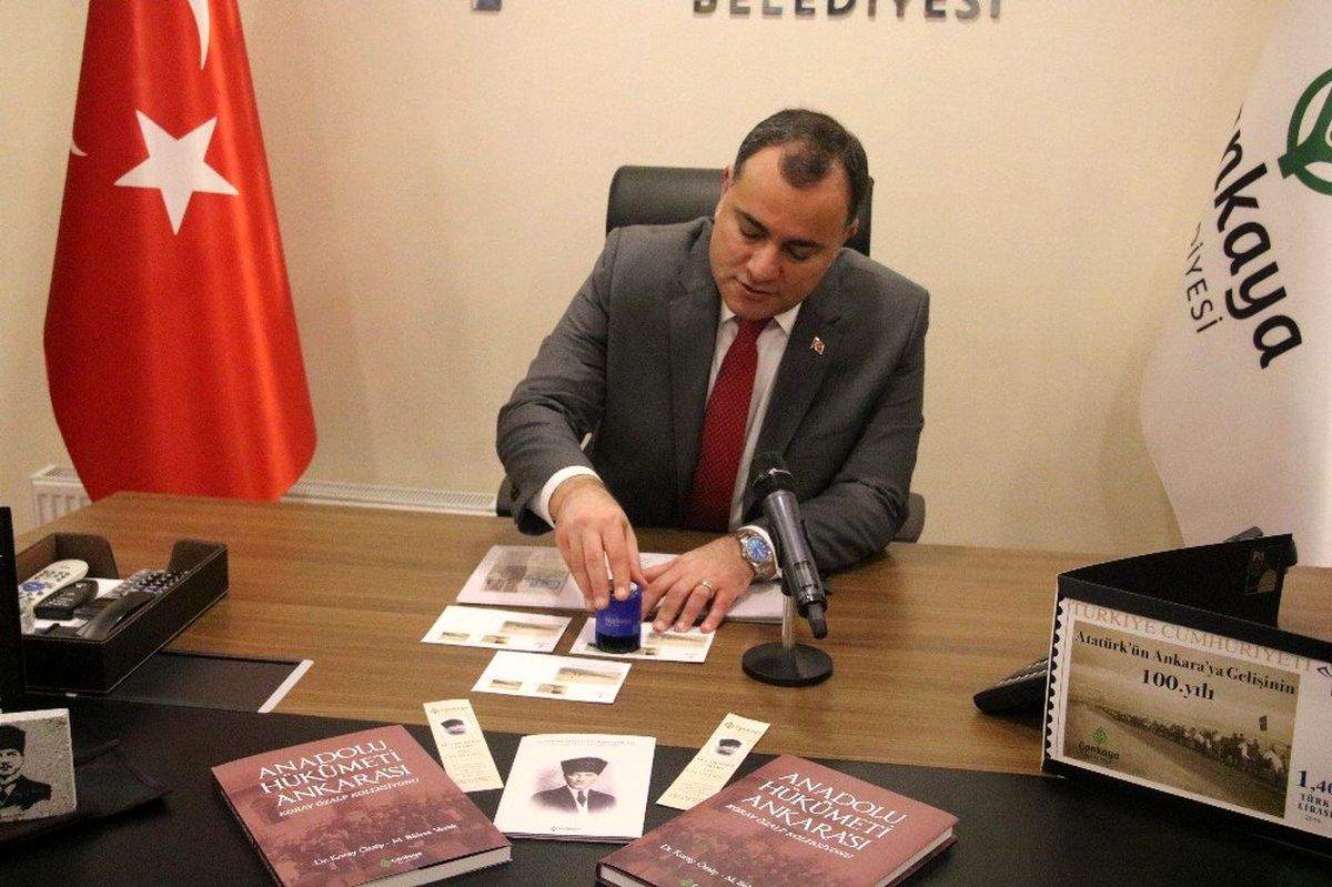Çankaya\'dan 100\'üncü yıla özel mühür