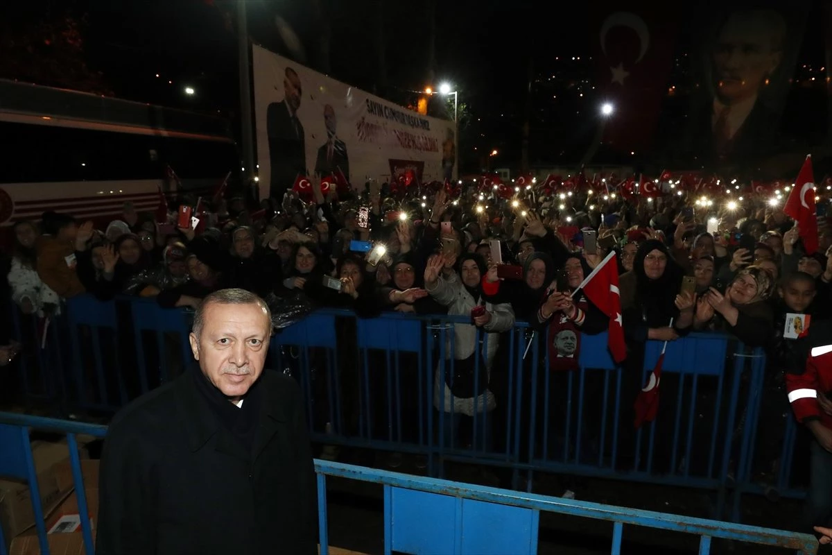 Cumhurbaşkanı Erdoğan, Hereke\'de halka hitap etti: (3)