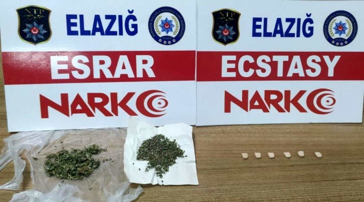 Elazığ\'da uyuşturucu taciri 1 şüpheli tutuklandı