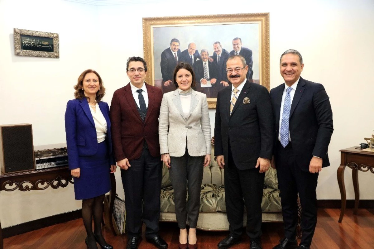 ING Bank Genel Müdürü Pınar Abay\'dan SANKO\'ya ziyaret