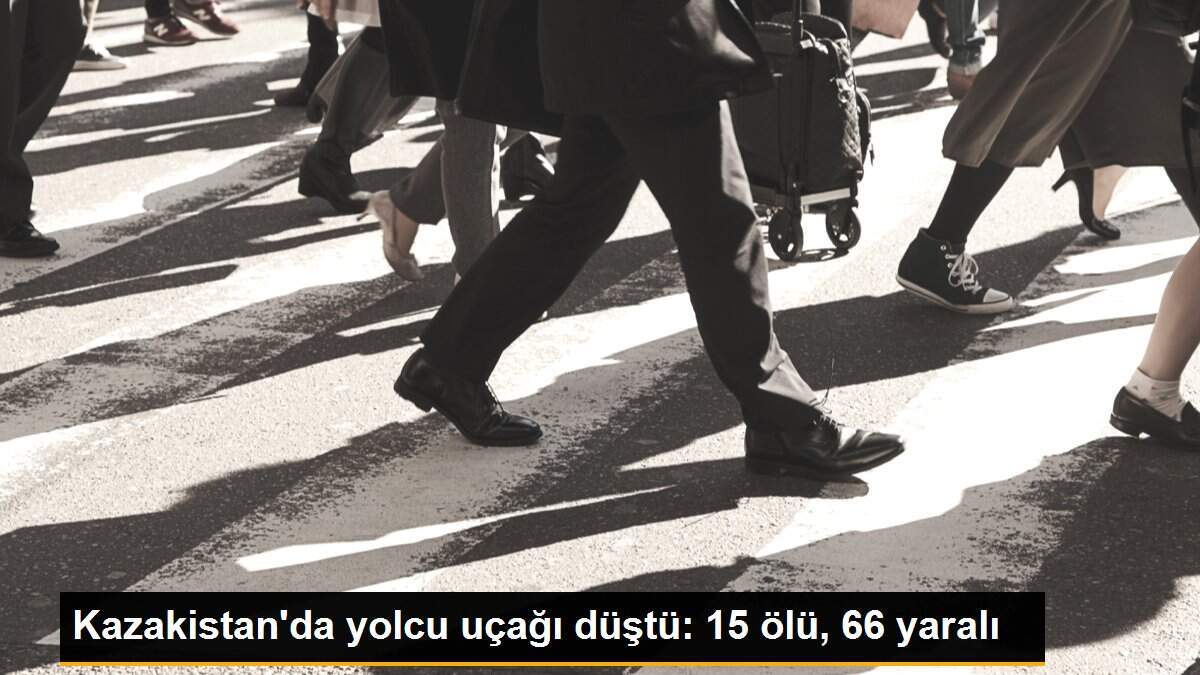 Kazakistan\'da yolcu uçağı düştü: 15 ölü, 66 yaralı
