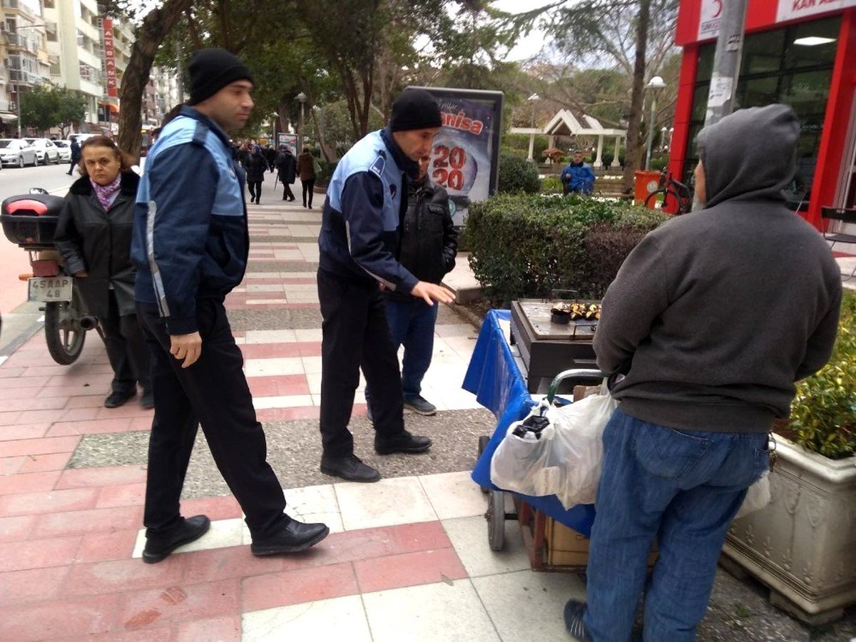 Manisa\'da dilenci ve seyyar operasyonu