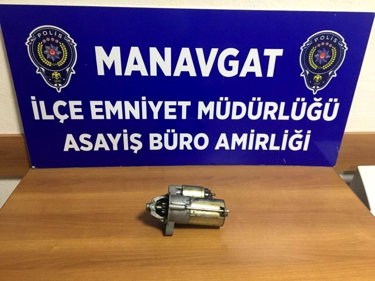 Marş dinamosu hırsızları yakalandı