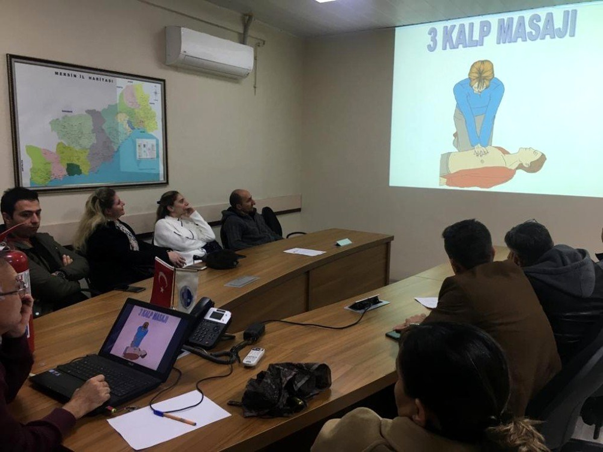 MESKİ çalışanlarına acil durum müdahale eğitimi verildi