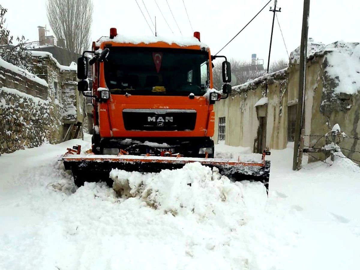 Selçuklu\'da ekipler kış şartlarına hazır