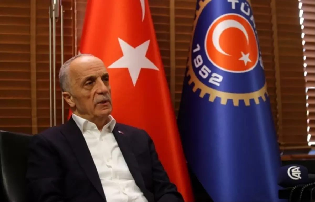 Türk-İş Genel Başkanı Atalay: Yeni asgari ücretin kabul edilebilir tarafı yok