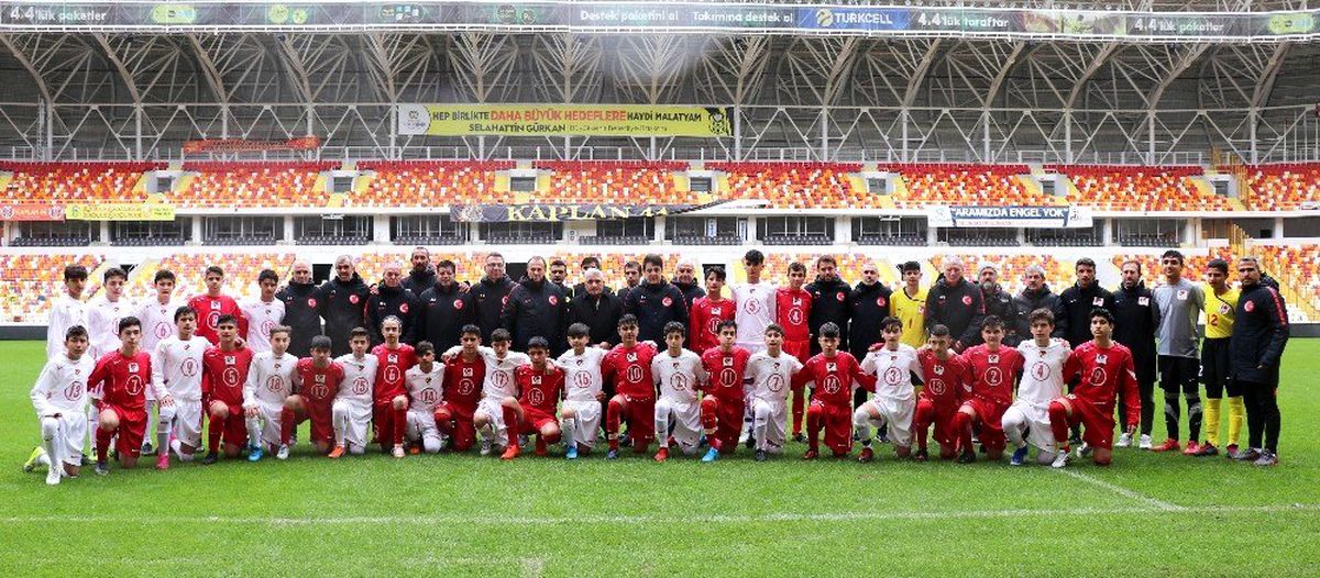 U14 Milli Takım seçmeleri Malatya\'da yapıldı