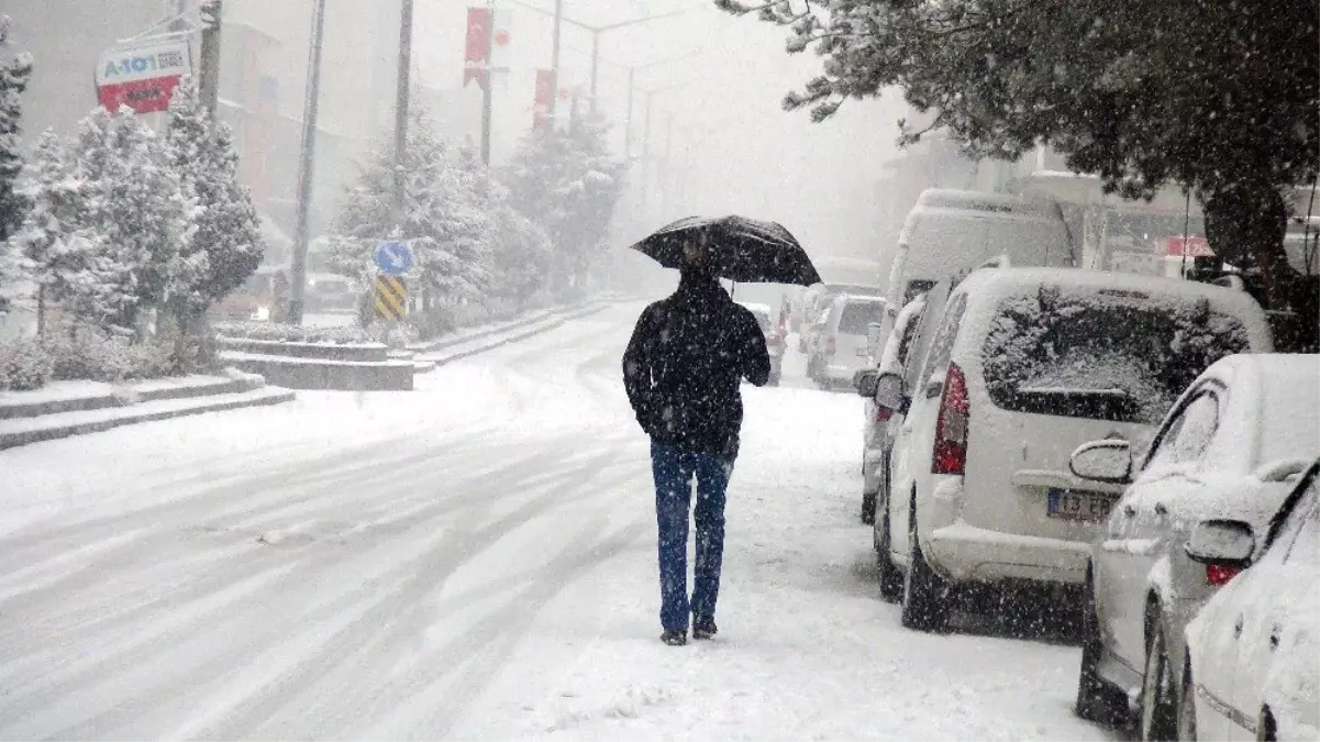 Ahlat\'ta Yoğun Kar Yağışı