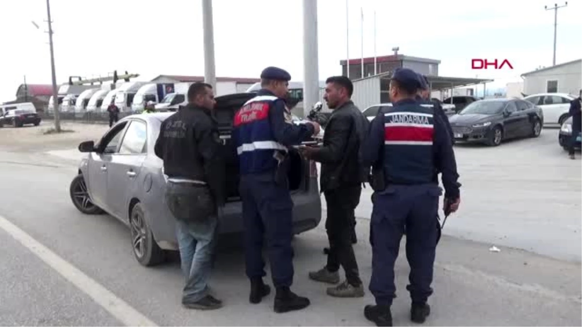 Antalya serik\'te polis ve jandarmadan uygulama
