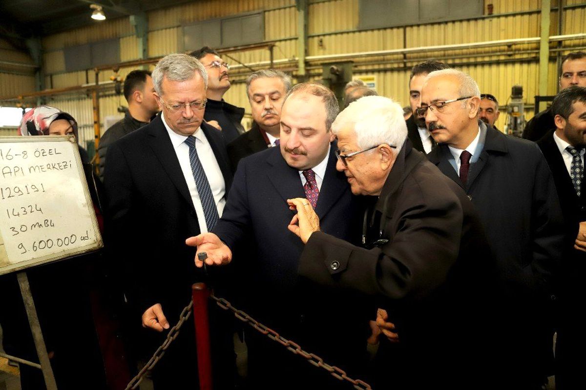 Bakan Varank MTOSB\'de incelemelerde bulundu