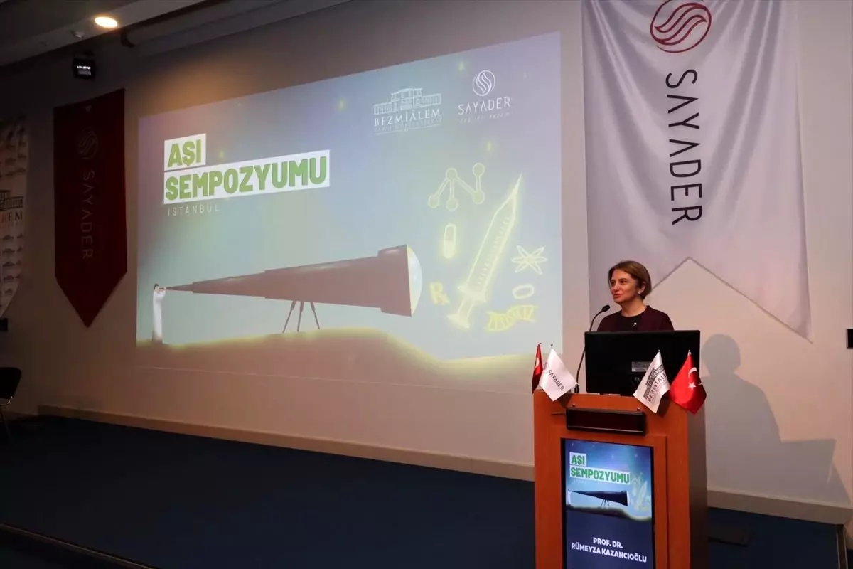 Bezmialem Vakıf Üniversitesi SAYADER ile "Aşı Sempozyumu" düzenledi