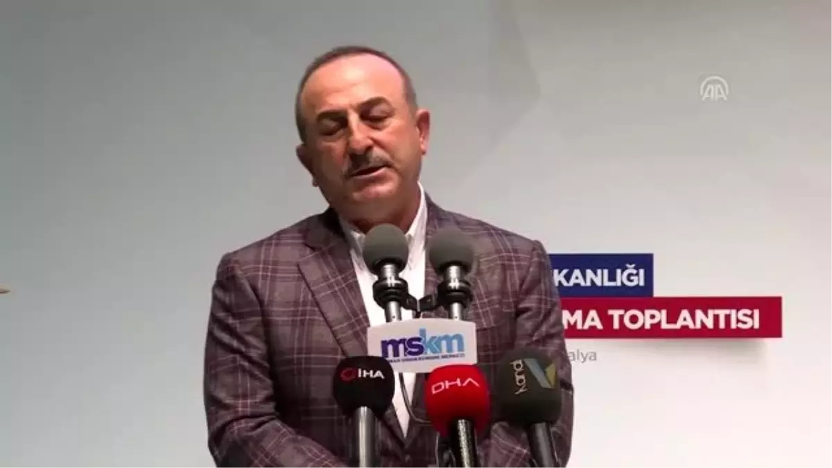 Çavuşoğlu: Türk milletinin geleceği için önemli projeleri hayata geçirmeye devam edeceğiz"