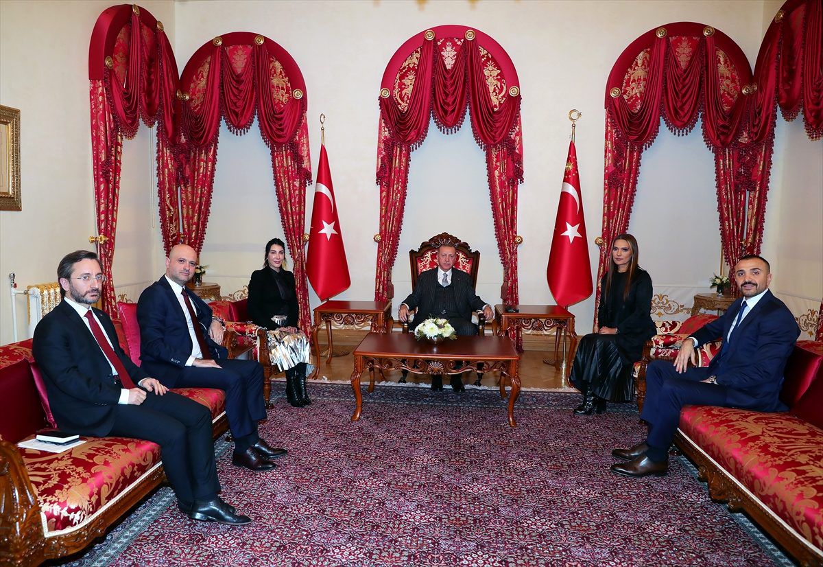 Cumhurbaşkanı Erdoğan\'ın kabulü