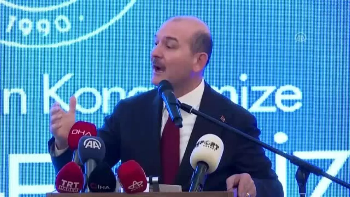 İçişleri Bakanı Soylu, Karadeniz Vakfı Genel Kurulu\'nda konuştu (2)