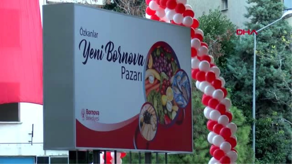 İzmir özkanlar pazarı iki yıl sonra açıldı