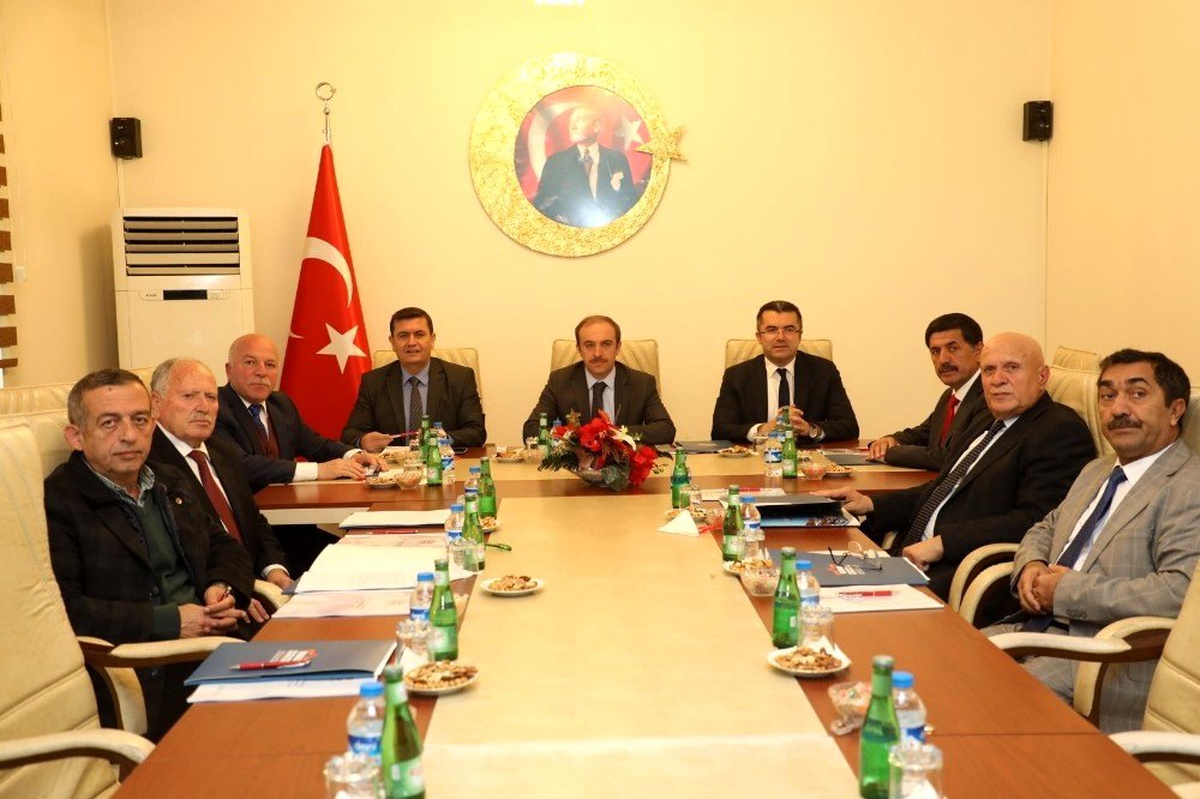 KUDAKA Yönetim Kurulu toplantısı Erzincan\'da yapıldı