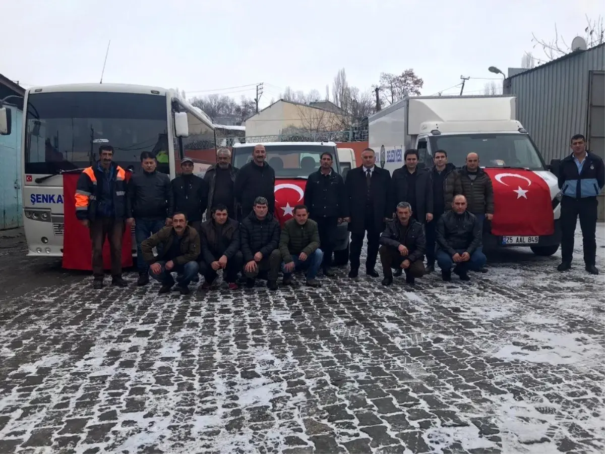 Şenkaya Belediyesi\'nden örnek hizmet