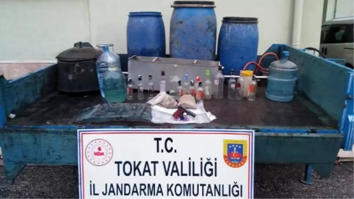 Tokat\'ta sahte içki operasyonu