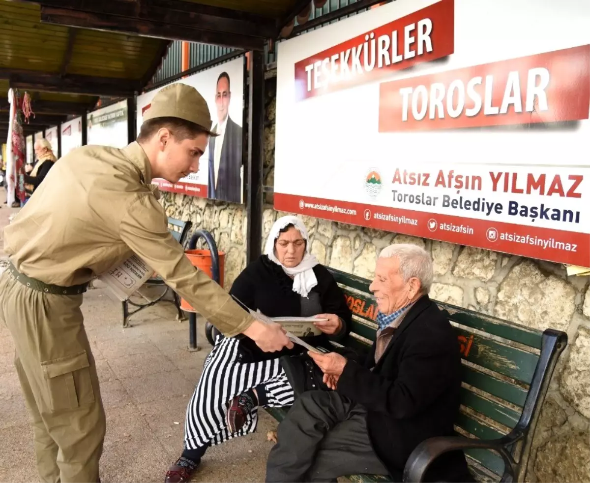 Atatürk\'ün ilk gazetesi \'Minber\' Toroslar\'da yeniden hayat buldu