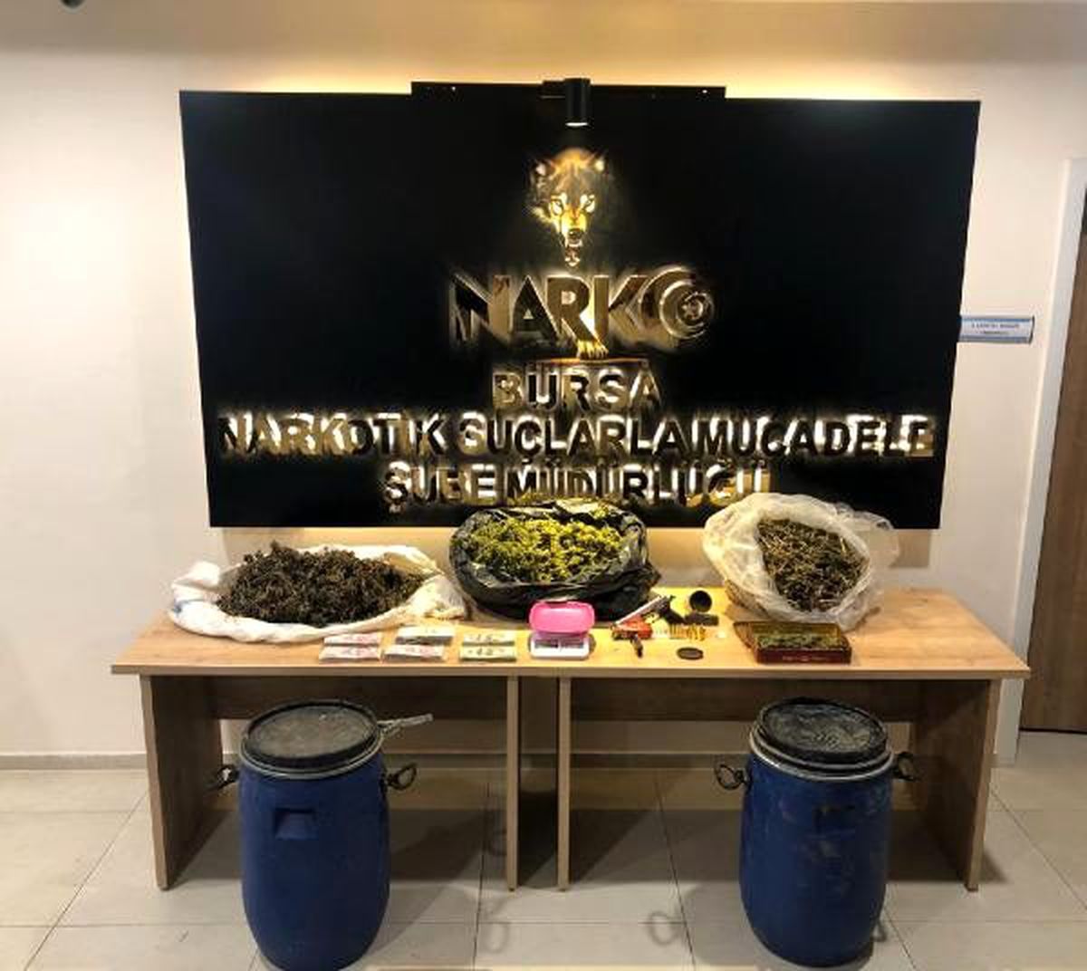 Bursa\'da 5 kilo esrar ele geçirildi