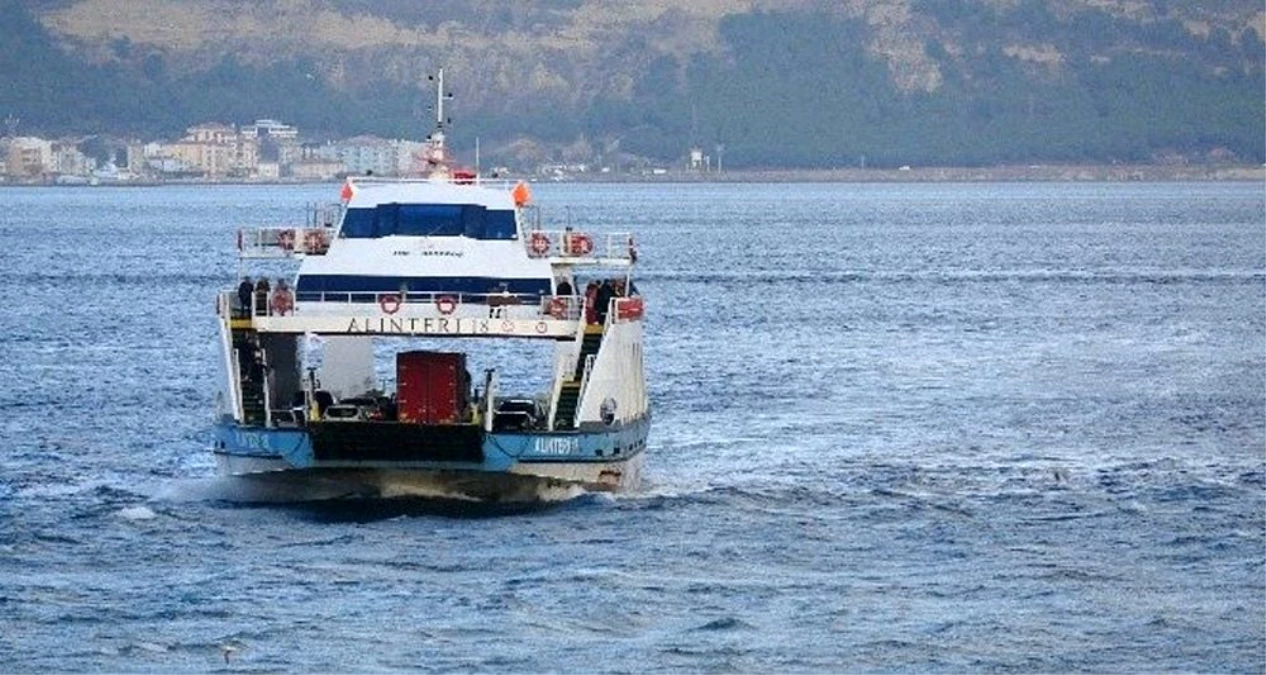 Çanakkale\'de bazı feribot seferleri iptal edildi
