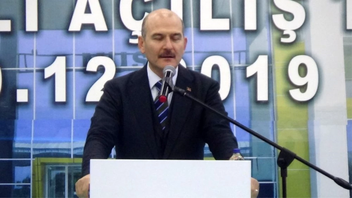 İçişleri Bakanı Soylu, MUŞTİ\'nin açılışını yaptı