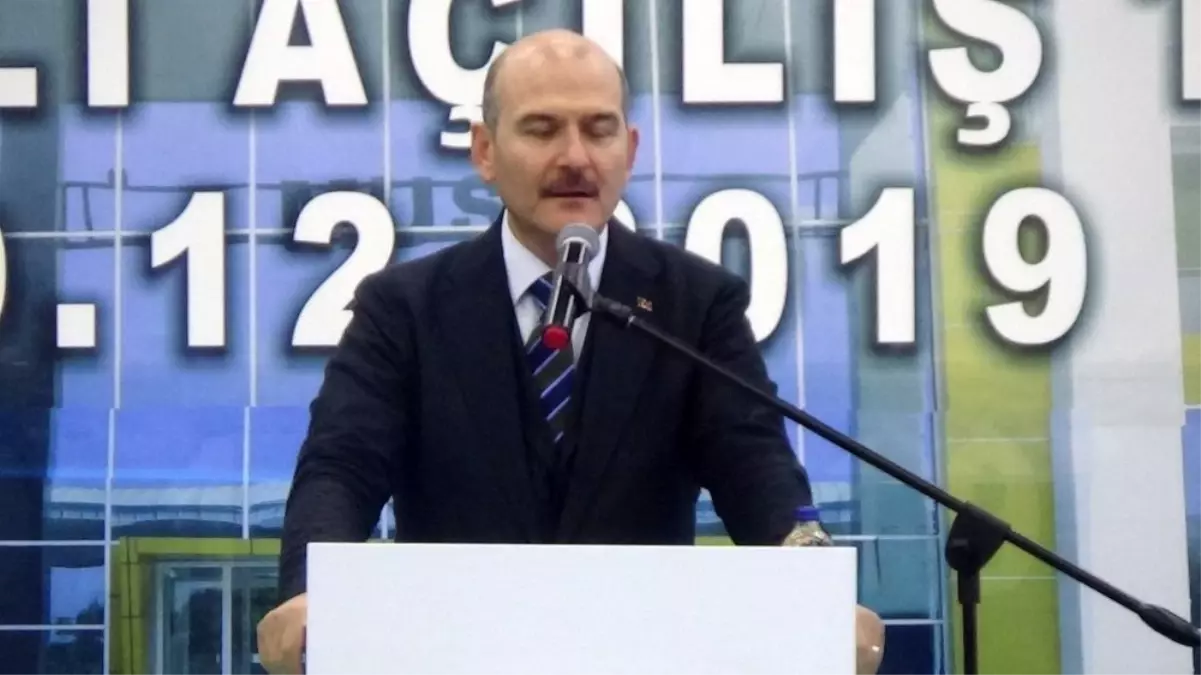 İçişleri Bakanı Soylu, MUŞTİ\'nin açılışını yaptı