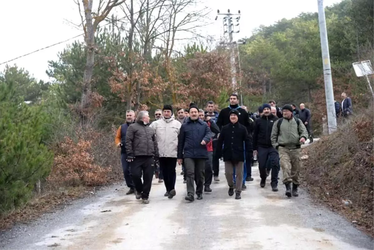 Karasu\'da 9 kilometrelik doğa yürüyüşü