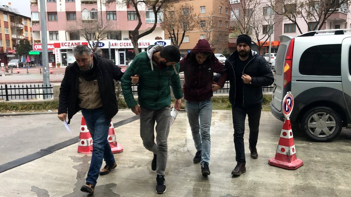 Konya\'da 3 farklı hırsızlık olayına karışan 6 şüpheli yakalandı