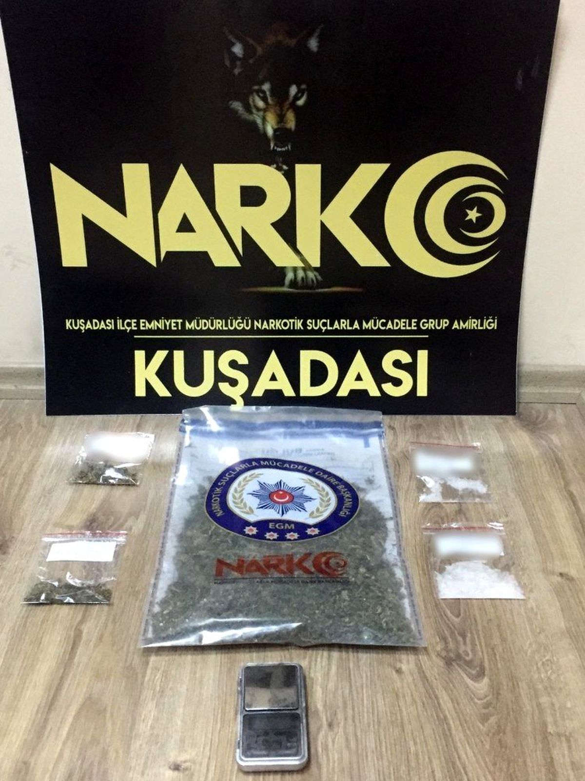 Kuşadası\'nda uyuşturucu operasyonu