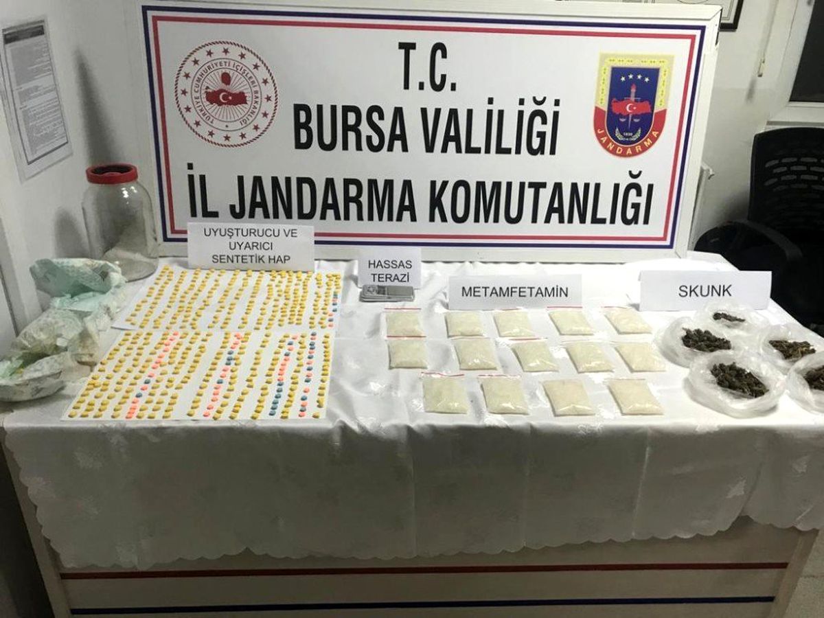 Bebek bezinden uyuşturucu çıktı