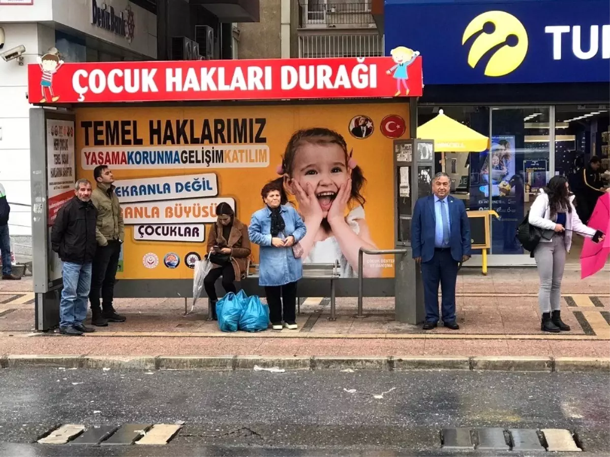 Mersin\'de \'çocuk hakları durağı\'nın ikincisi de hizmete girdi