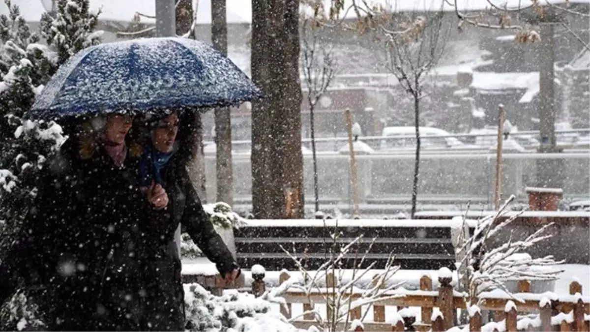 Meteorolojiden yağmur ve kar uyarısı