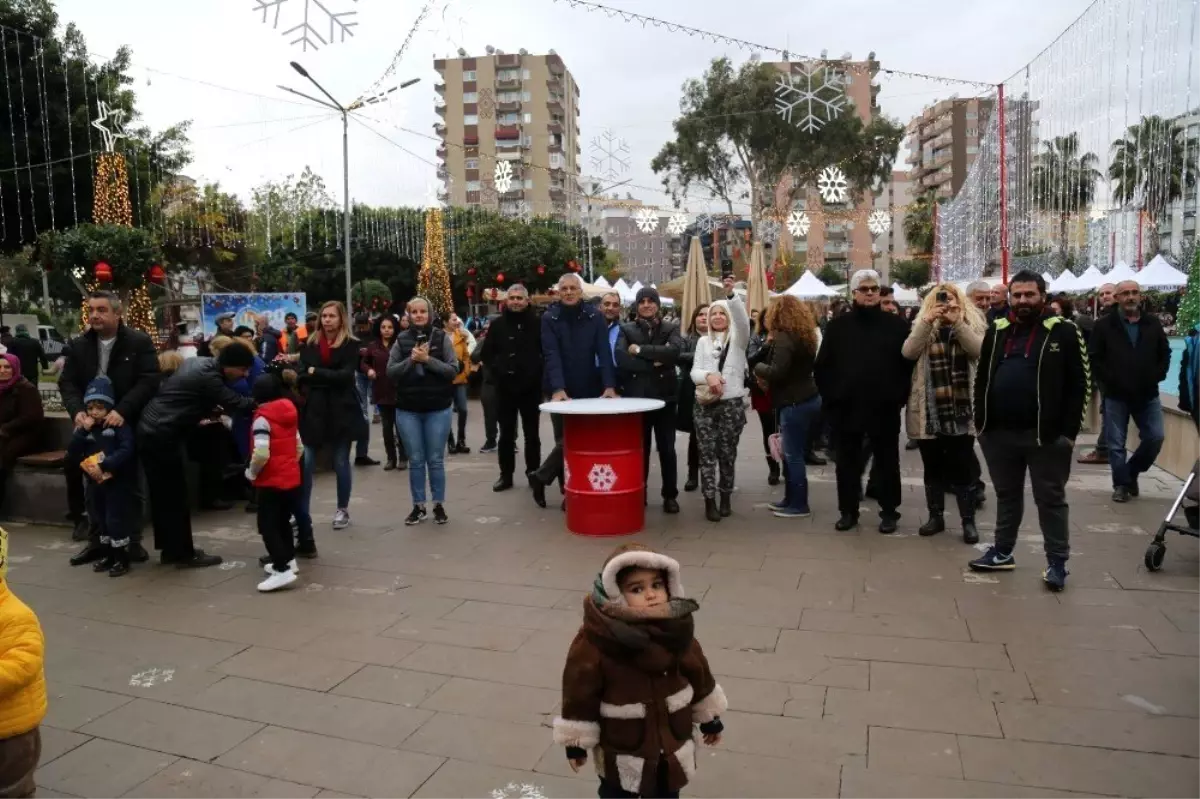 Mezitli\'de 4 gün 4 gece yeni yıl kutlaması