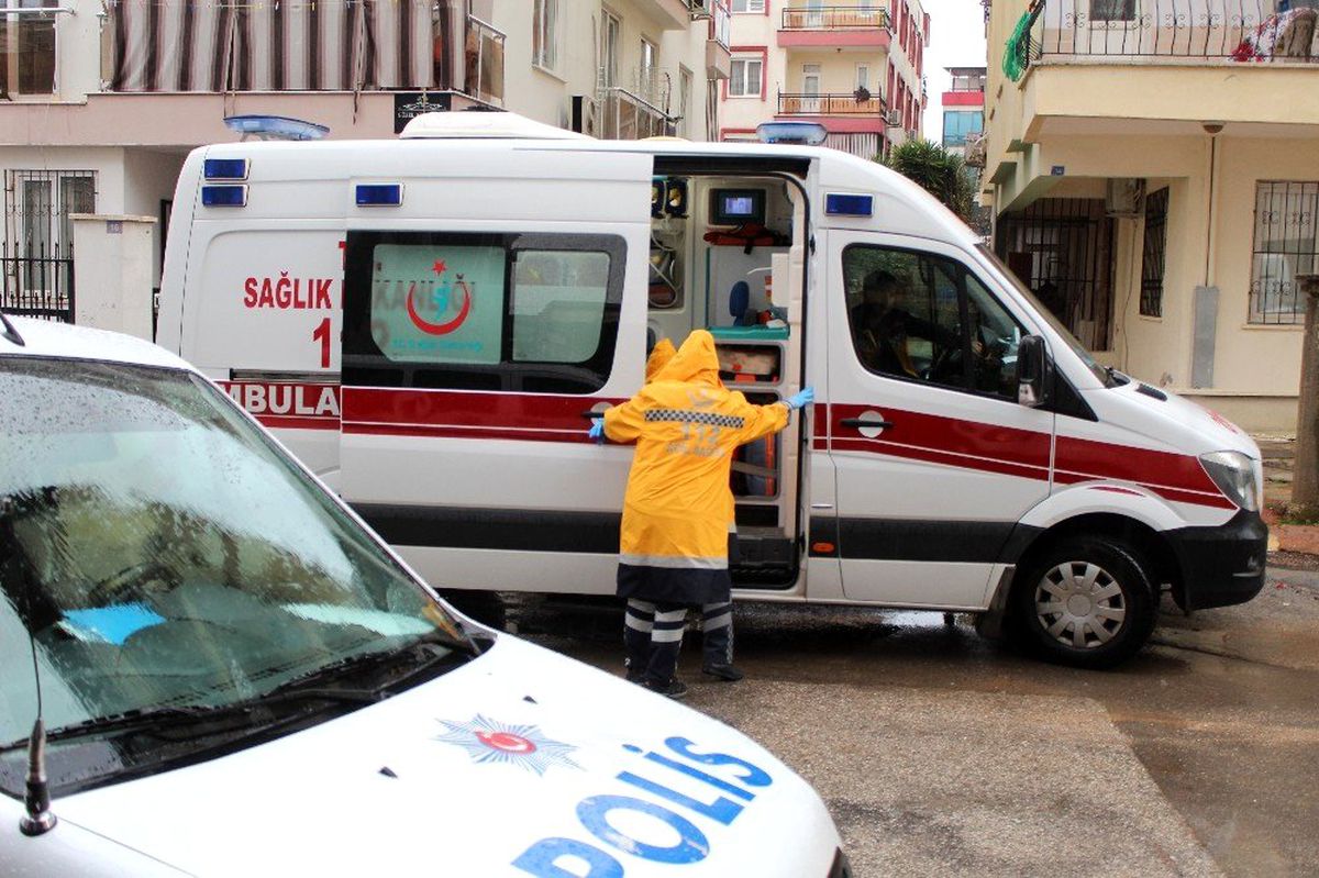 Ölüm, evine 20 metre kala yakaladı
