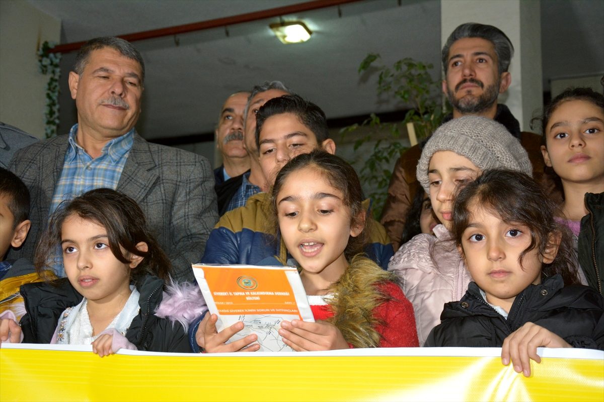 Şanlıurfa\'da çocuklardan yeni yılı "silahsız kutlama" çağrısı