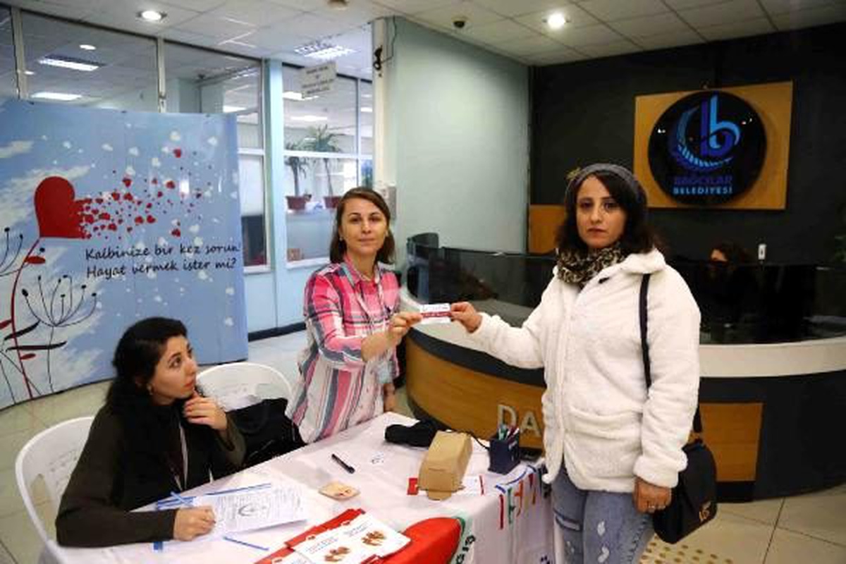 Bağcılar Belediyesi\'nden hayat kurtaran stant