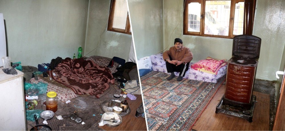 Bakım evde yaşayan şahsa belediye sahip çıktı