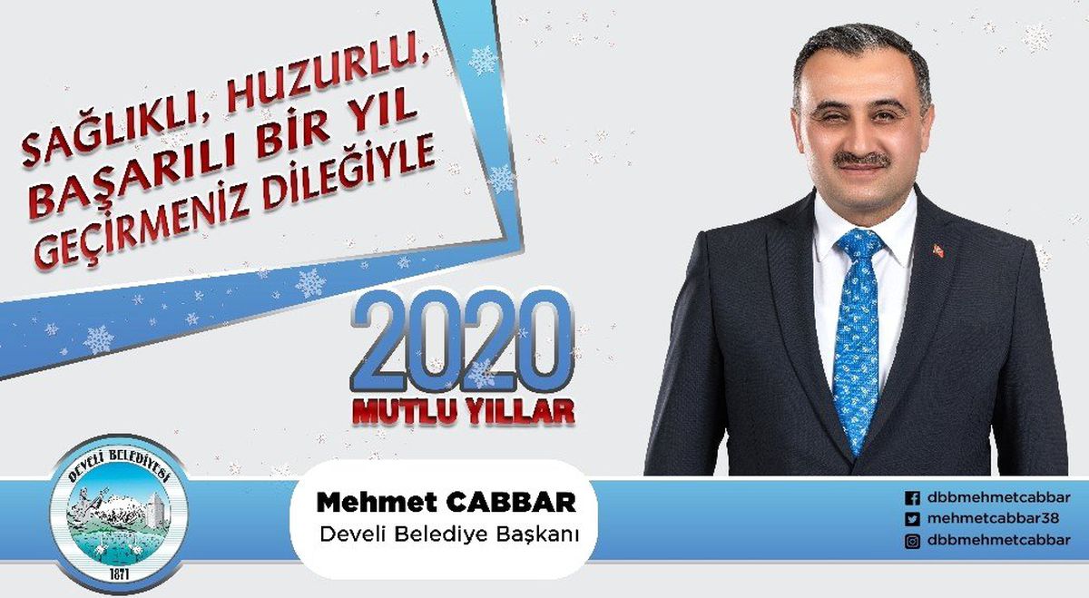 Başkan Cabbar\'dan yeni yıl mesajı