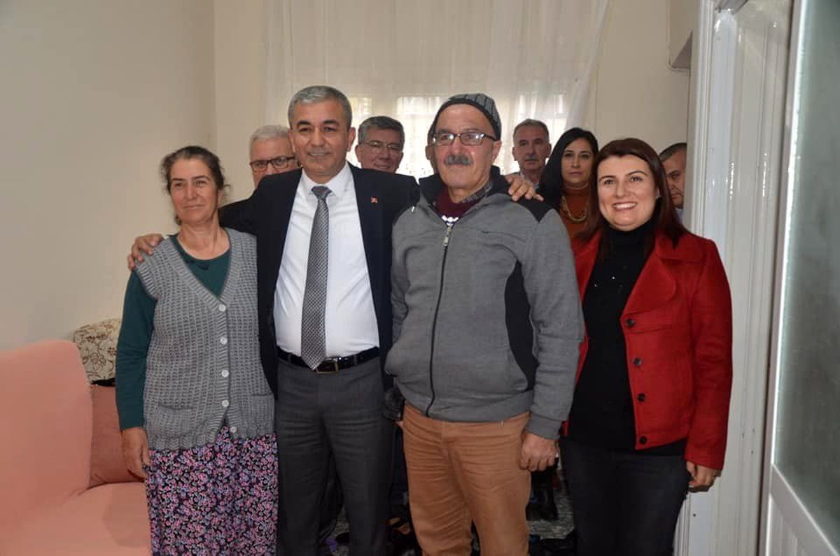 Başkan Kaplan, Biçen ailesine verdiği sözü tuttu