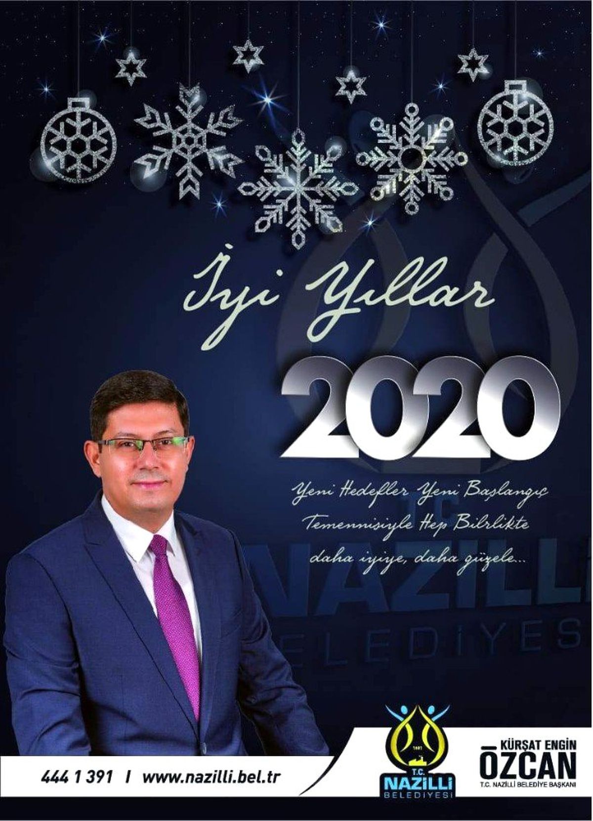 Başkan Özcan yeni yıl kutlama mesajı yayınladı