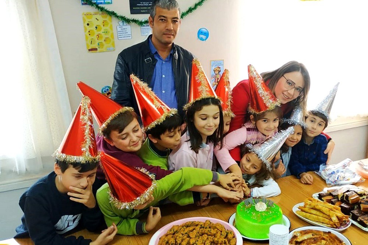 Efeler Belediyesi yeni yılı çocuklarla karşıladı