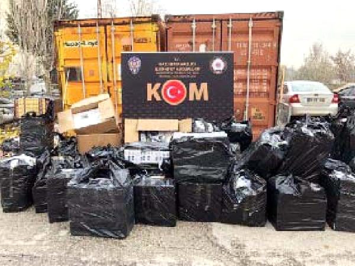 Gaziantep\'te kaçak sigara ve akaryakıta 6 gözaltı