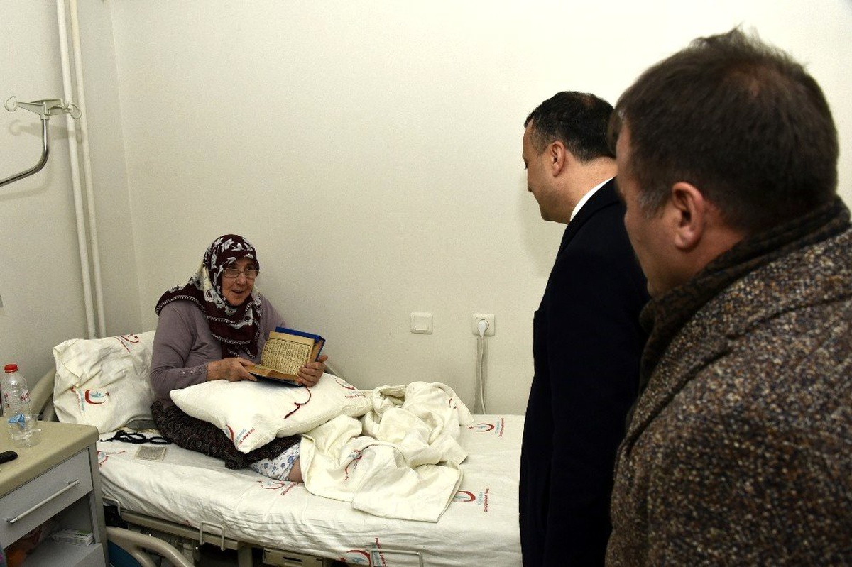 Gümüşhane protokolünden yeni yıl ziyaretleri