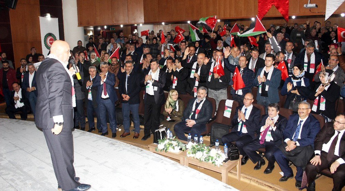 Hatay\'da \'Kudüs için ayaktayız, Filistin için buradayız\' programı düzenlendi