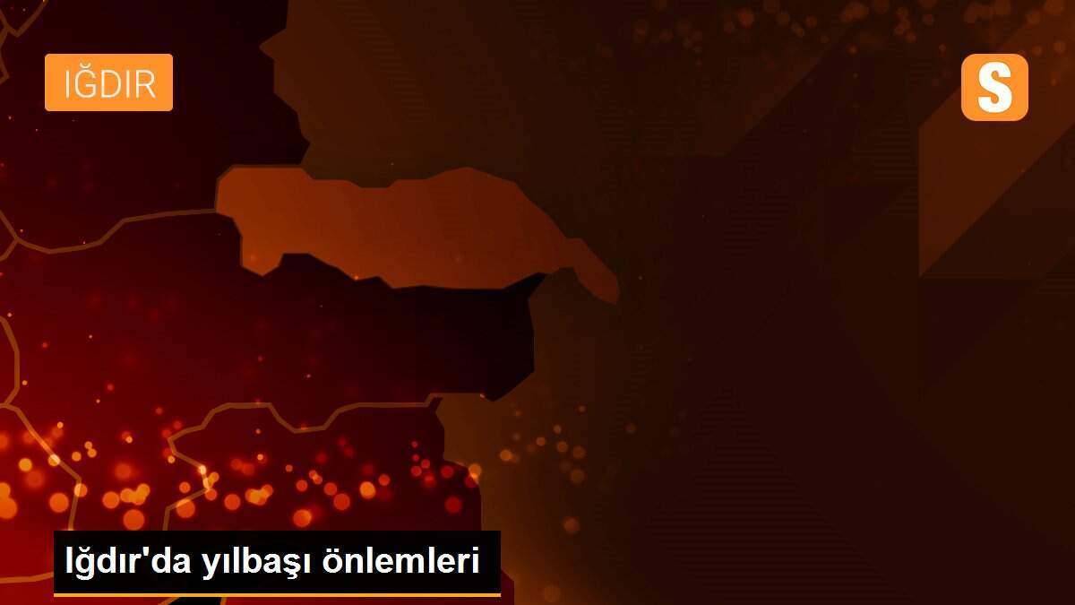 Iğdır\'da yılbaşı önlemleri