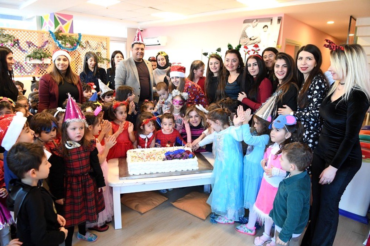 Konyaaltı Belediyesi Kreşleri 2020\'ye \'merhaba\' dedi