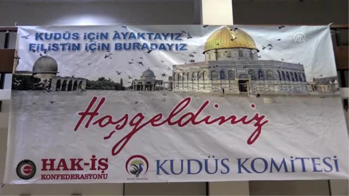 "Kudüs İçin Ayaktayız, Filistin İçin Buradayız" programı