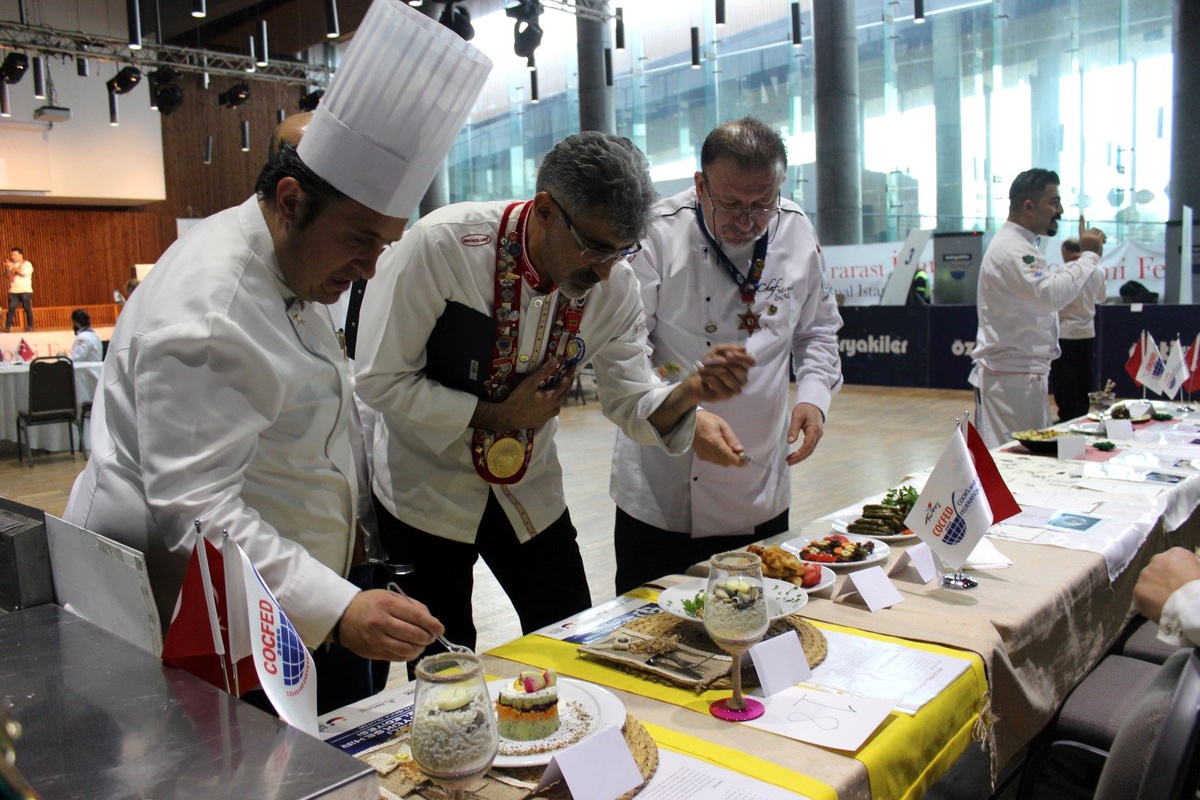 Özel öğrencilere Gastronomi Festivali\'nden 3 altın madalya